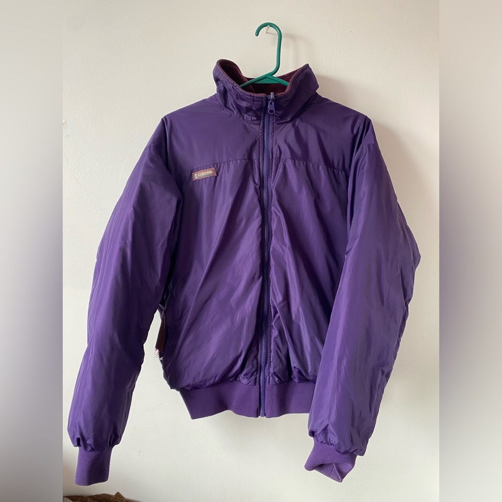 Reversible Columbia Puffer Jacket